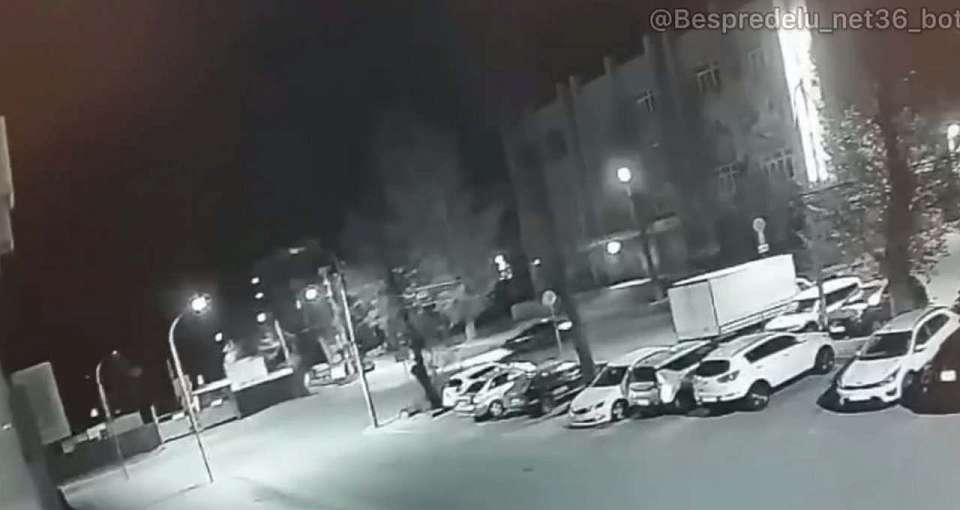 За ночной дрифт на парковке оштрафовали 29-летнего воронежца