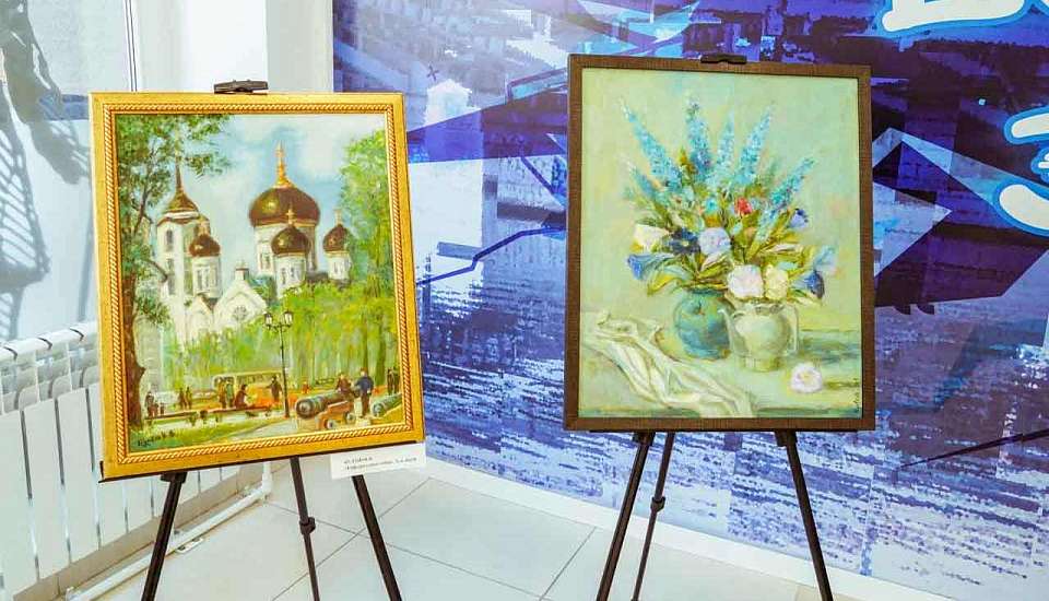 Воронежские художники всех возрастов представили картины о родном городе в рамках проекта долголетия