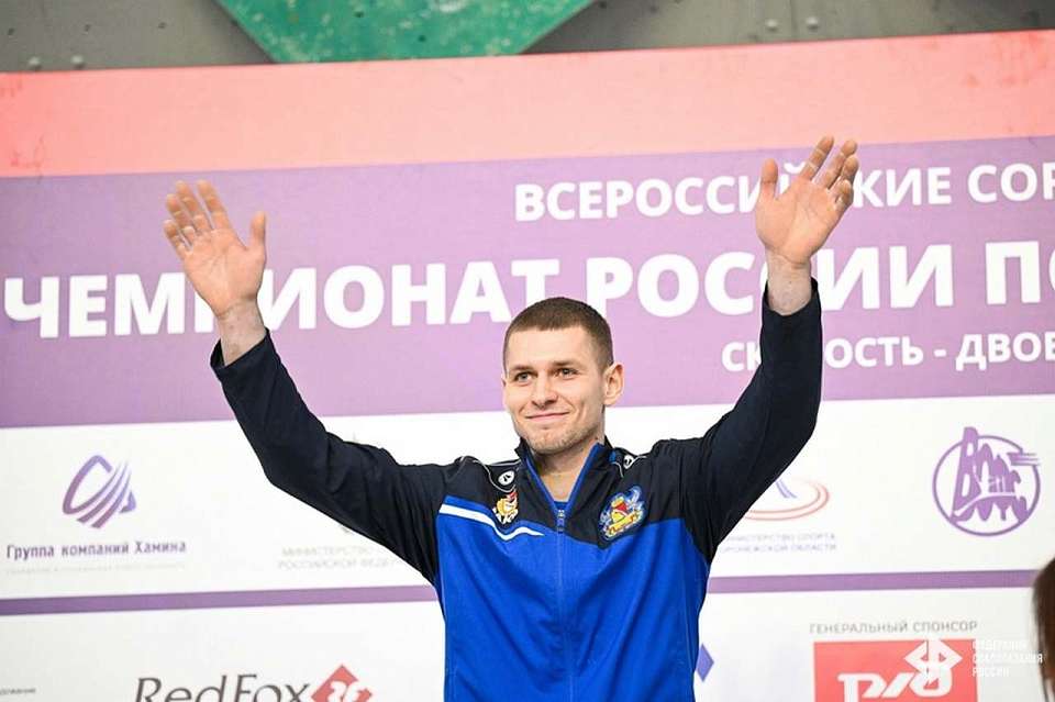 Чемпионат России по скалолазанию в Воронеже выиграл Сергей Лужецкий