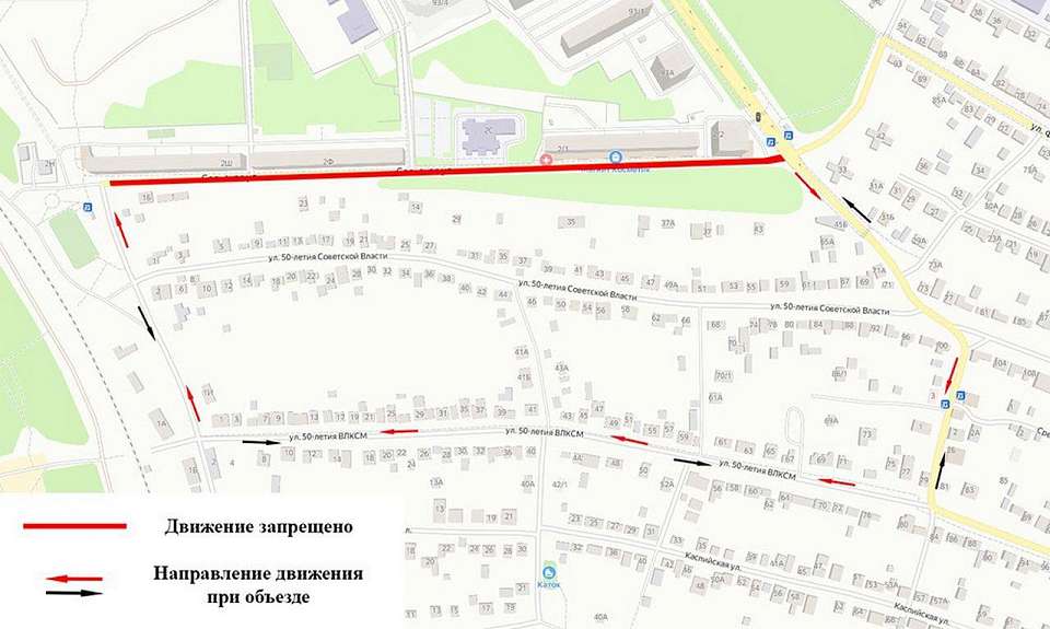 Движение по улице Сельской в Воронеже закроют на 4 часа
