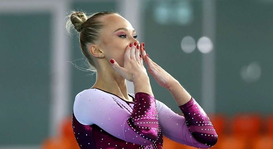 «Золото» и «бронзу» чемпионата России завоевала воронежская гимнастка Ангелина Мельникова