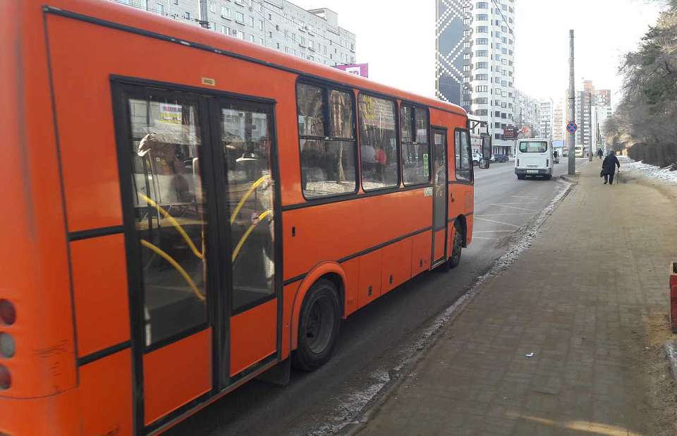 С 1 декабря в Воронеже изменят путь следования маршрута № 45