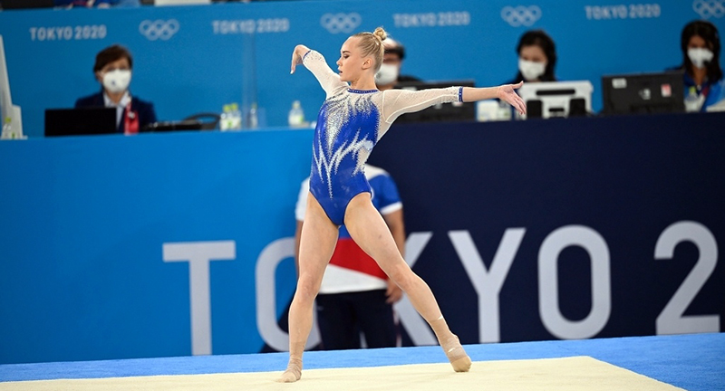 Воронежская гимнастка Ангелина Мельникова завоевала бронзовую медаль Олимпиады