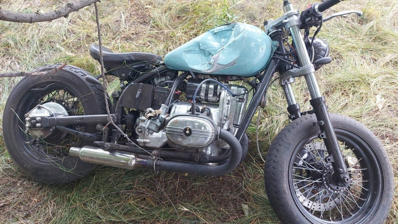 Молодой мотоциклист убился об дерево в Воронежской области