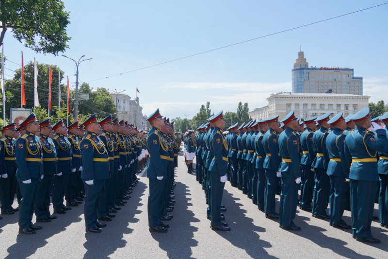 В Воронеже репетиция военного парада пройдет на площади Ленина 7 мая