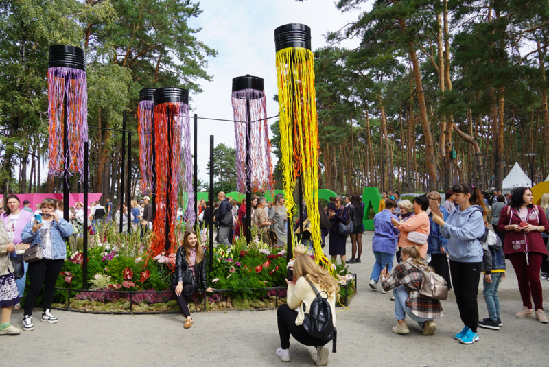 В Воронеже фестиваль «Город-сад» посетили свыше 81 тыс. человек