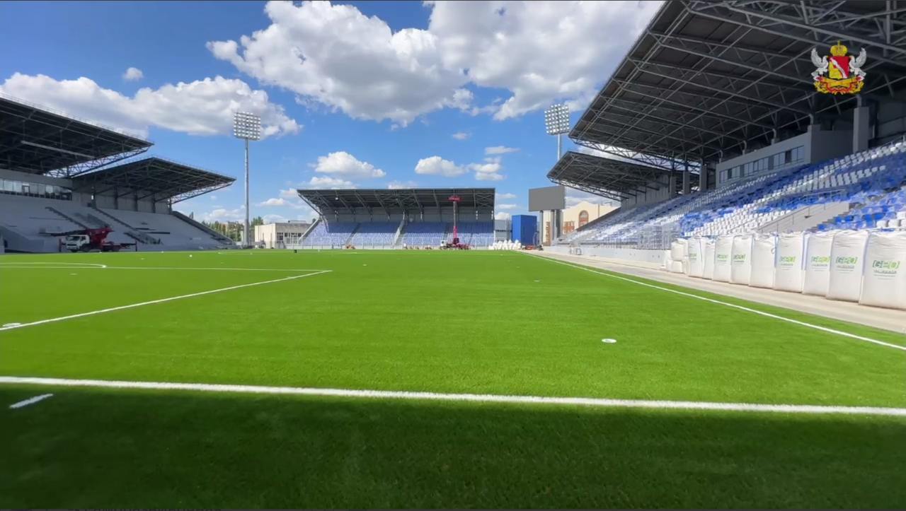 Стадион «Факел» почти готов, готовится строительство нового стадиона профсоюзов в Воронеже