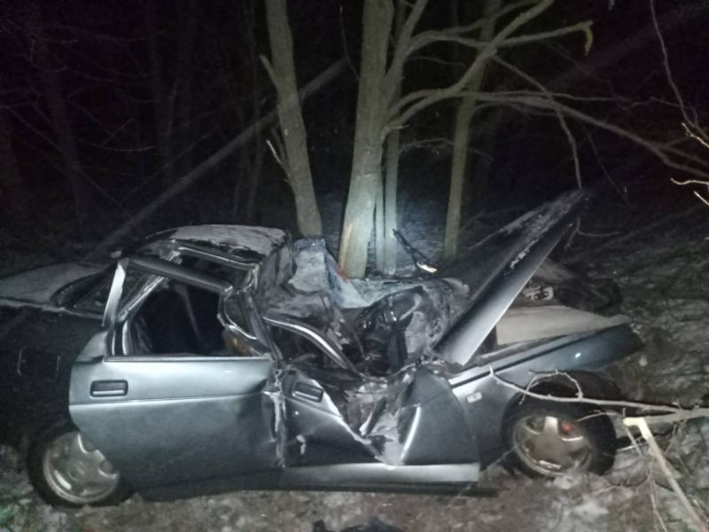 На воронежской трассе погиб 18-летний пассажир, 17-летний водитель ВАЗ-2110 получил травмы