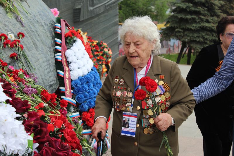 Защитнице Воронежа и «железной бабушке» исполнилось 99 лет, её поздравил мэр Вадим Кстенин