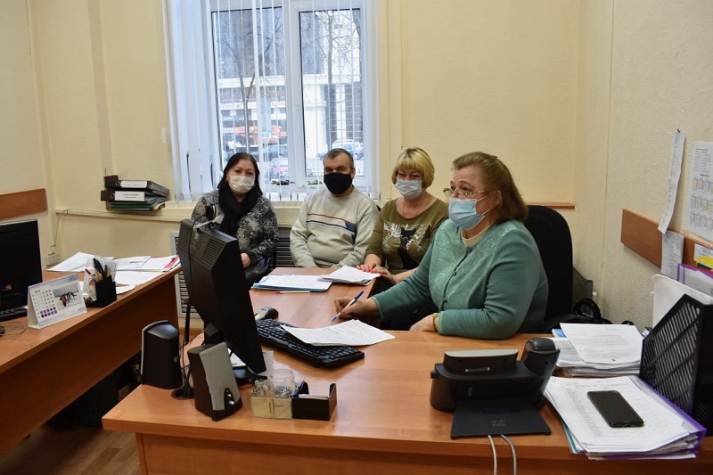 В Ленинском районе прошла защита общественно-полезных проектов в формате видеоконференции