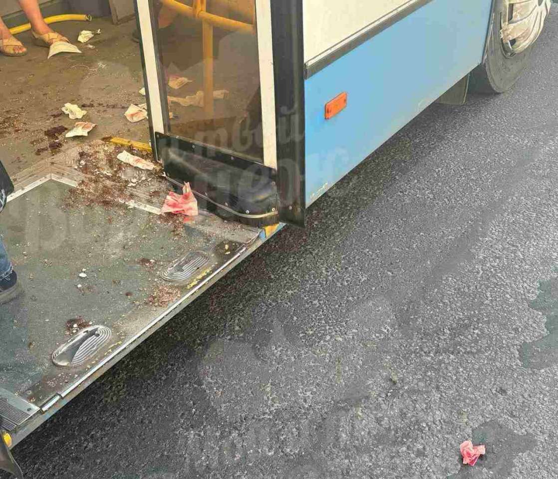 ЧП с ранеными после хлопка произошло в воронежском автобусе №90
