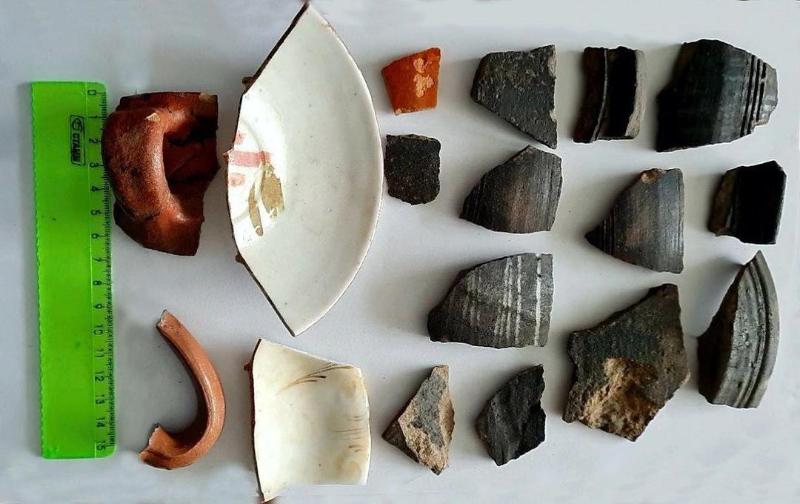 Фрагменты глиняной посуды XVIII – начала XX в. обнаружили в районе «Дома Гарденина» в Воронеже