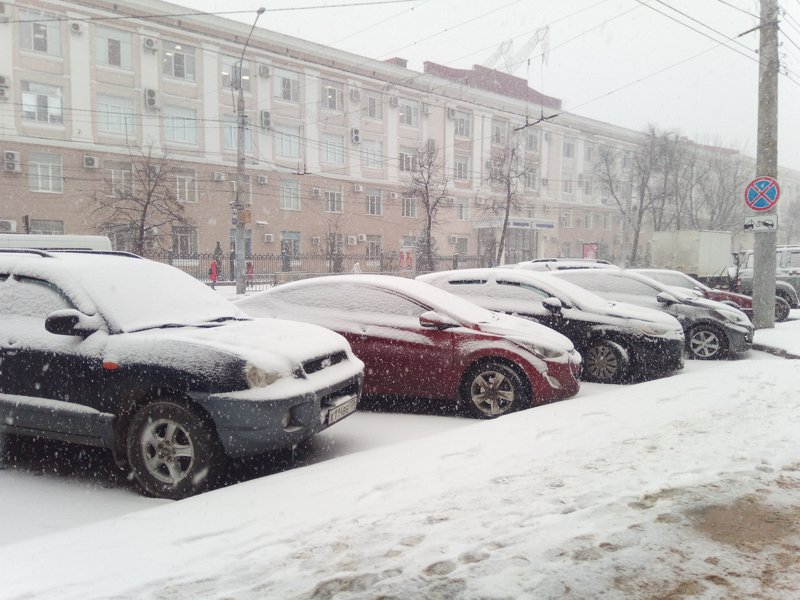 Сильный снегопад и метель обрушатся на Воронеж в ближайшие сутки
