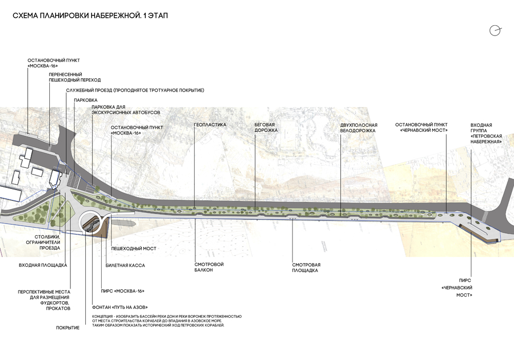 Проект петровской набережной