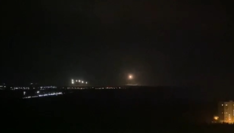 В Воронеже появилось видео взрывов над полигоном Погоново