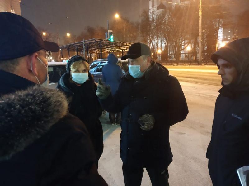 Глава Воронежа Вадим Кстенин провел выездное совещание по уборке снега
