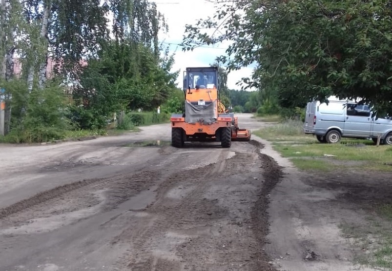 В Железнодорожном районе Воронежа продолжаются работы по благоустройству