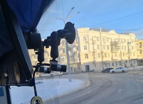 В Воронеже на троллейбусах установили камеры фиксации нарушений ПДД