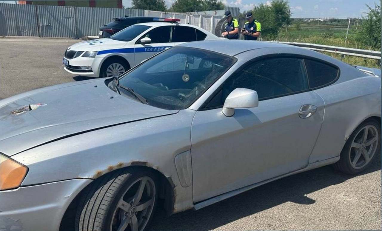 Арестовали автомобиль Hyundai воронежца, нарушившего ПДД 108 раз