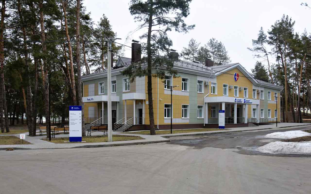 В Воронежской области открыли новую детскую поликлинику