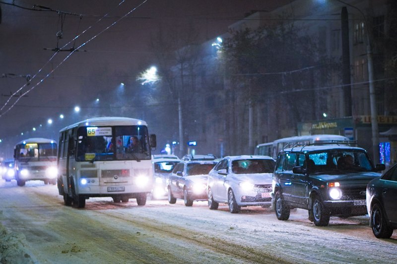 В новогоднюю ночь в Воронеже продлили работу пассажирского транспорта