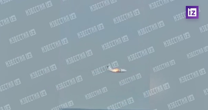 Появилось видео крушения воронежского самолета Ил-112В в Подмосковье