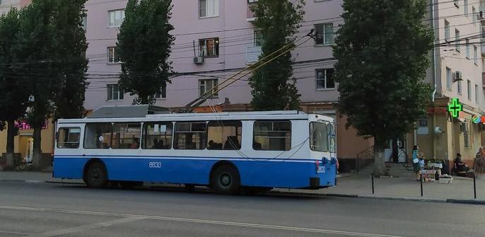 Из-за аварии на подстанции в Воронеже не вышли на линию троллейбусы