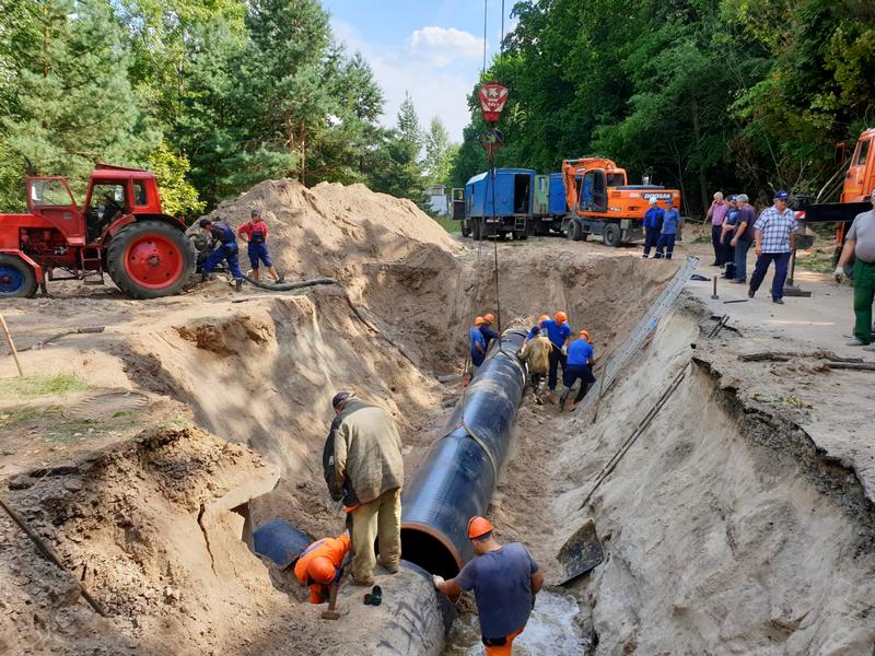 Досрочно завершили ремонт водовода в Коминтерновском районе Воронежа