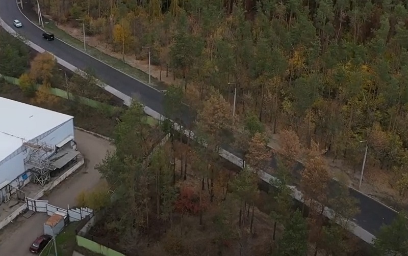 В Воронеже завершается строительство дороги через микрорайон Гардарика