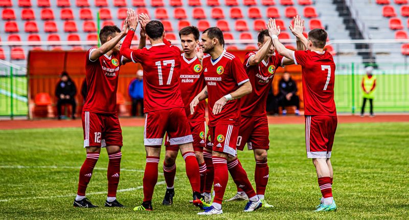 Лискинские футболисты победили нововоронежцев в первом матче кубкового полуфинала
