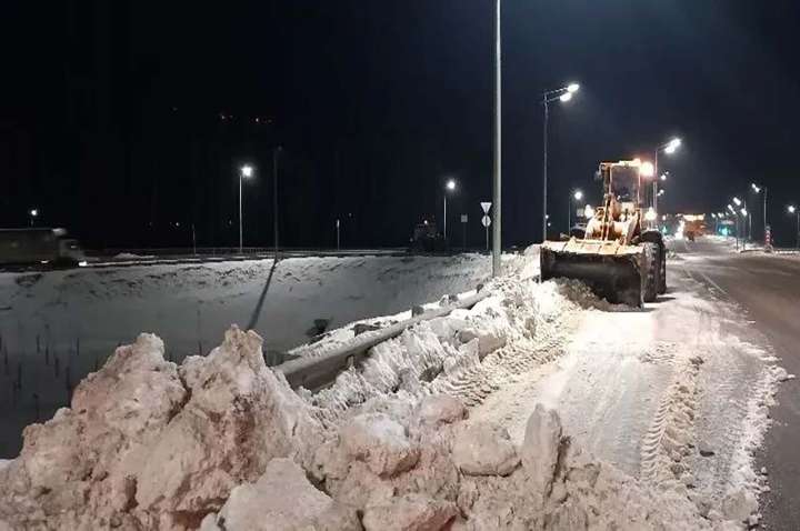 За минувшую ночь из Воронежа вывезли почти шесть с половиной тысяч кубометров снега