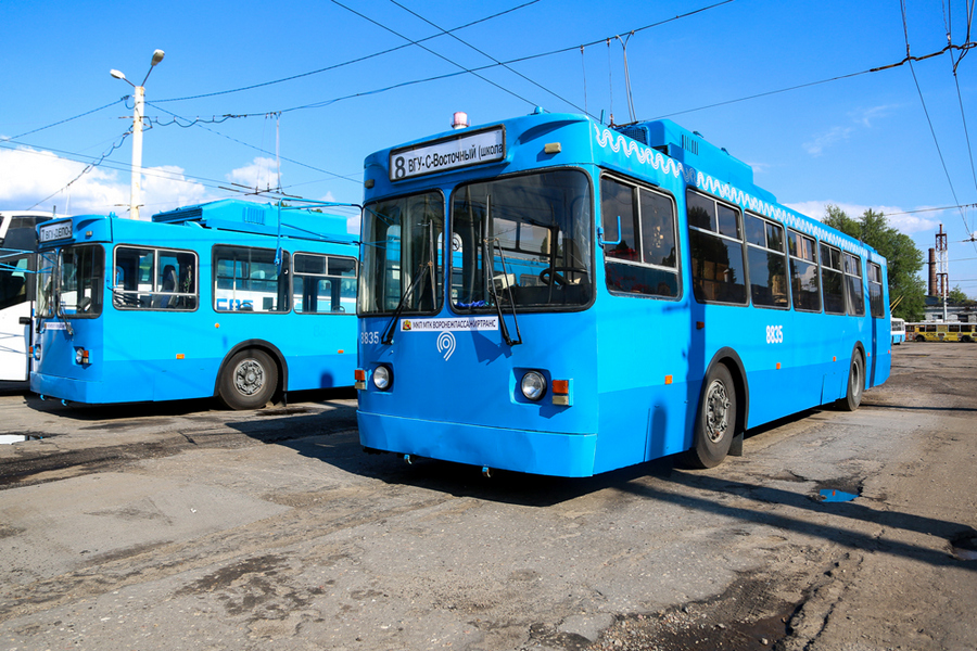 В Воронеже два троллейбуса вышли на линию после коммунального ремонта