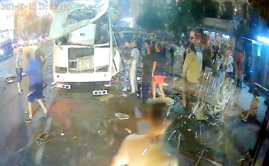 Взрыв автобуса в Воронеже по одной из версий произошел из-за украинской диверсии