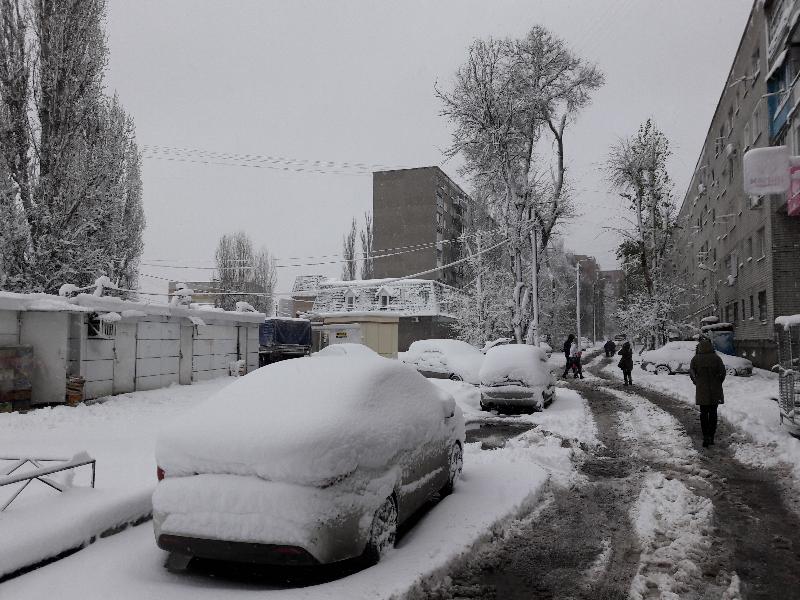 В первой половине декабря снежный покров в Воронежской области ещё толком не появится