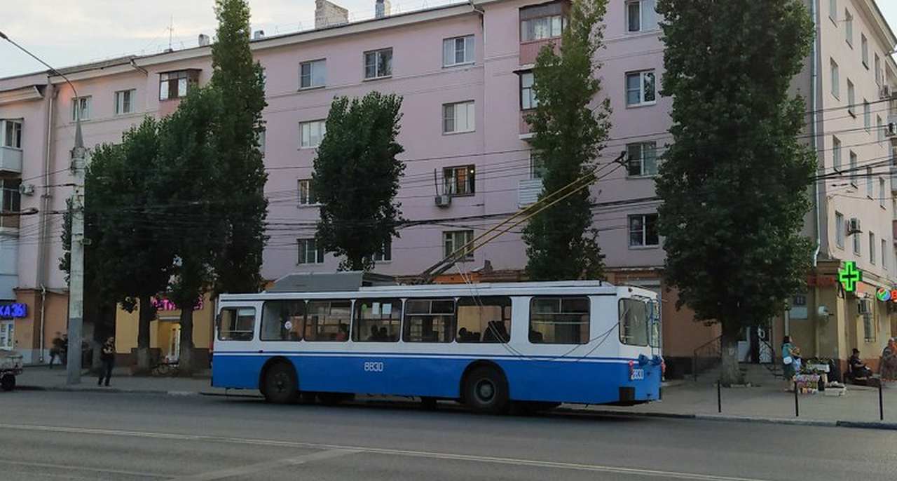 Троллейбусы продолжат своё движение во время репетиции Парада Победы в Воронеже