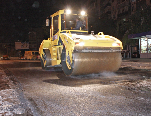 В Ленинском районе продолжается ремонт дорог