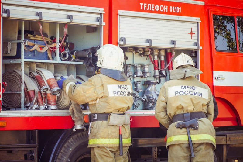 Пожилой человек погиб при пожаре под Воронежем