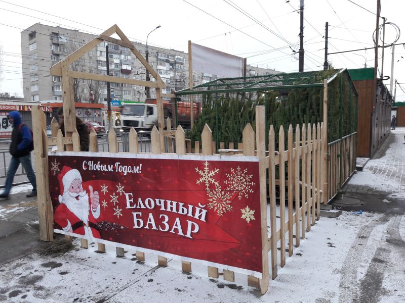 Аукцион на размещение 26 дополнительных ёлочных базаров в Воронеже не состоялся