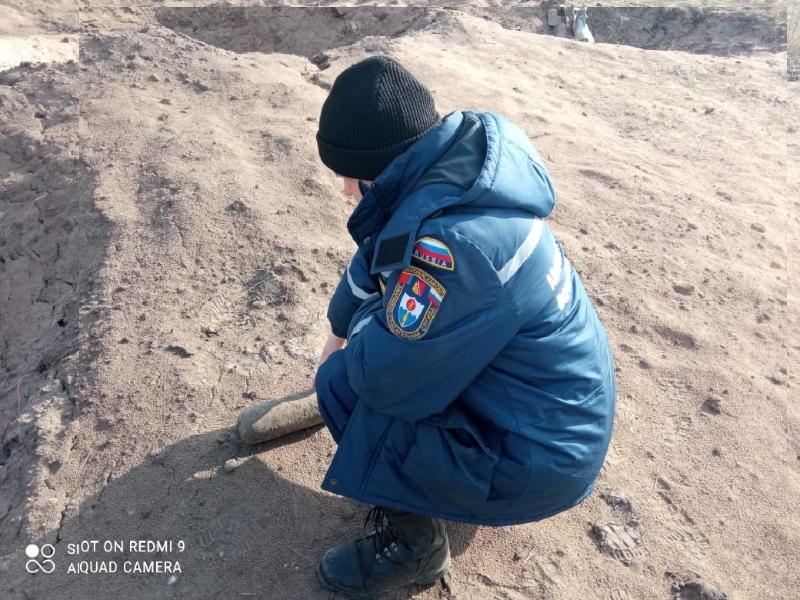 Под Воронежем подорвали четыре 120-миллиметровые минометные мины