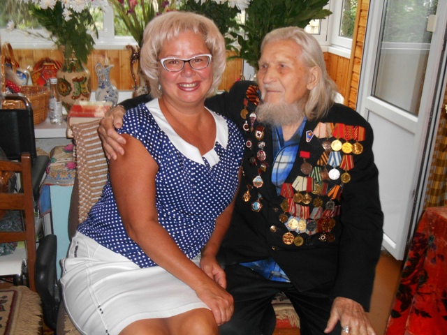 95-летний морпех: в Ленинском районе Воронежа ветеран Великой Отечественной войны отпраздновал свой юбилей