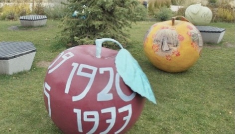 В честь 150-летия Бунина на улицах Воронежа появились «антоновские яблоки» 