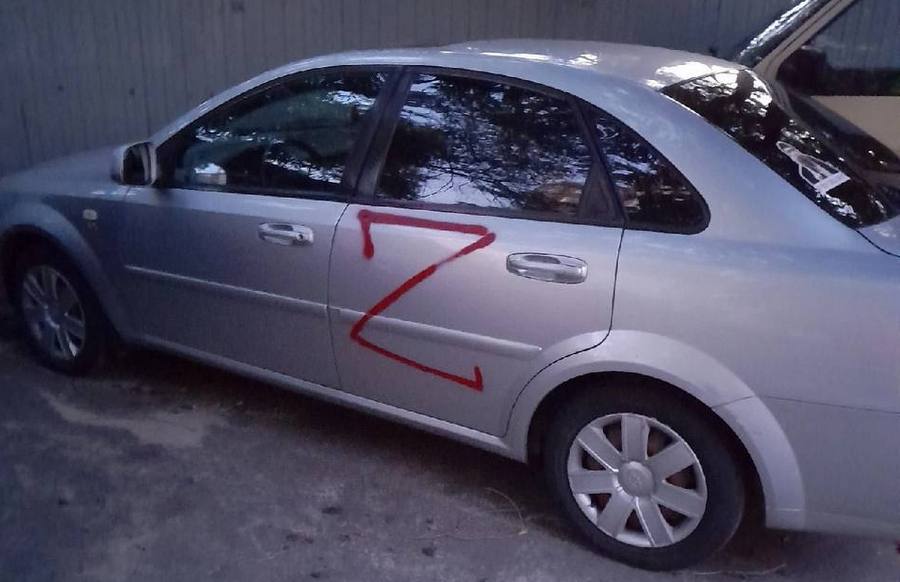 Власти Воронежской области отреагировали на инцидент с раскраской автомобилей буквой Z