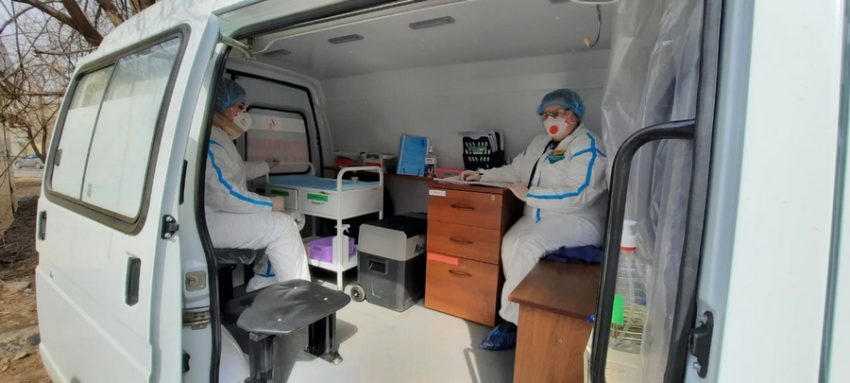 Мобильная вакцинация от коронавируса стартовала в Воронеже