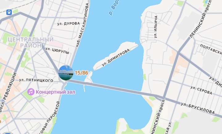 Въезд на Придаченскую дамбу в Воронеже запретят на два дня