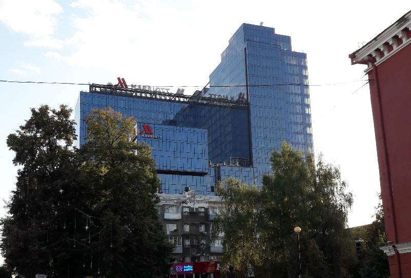 На седьмом этаже отеля Marriott в Воронеже откроется видовой ресторан за 100 млн рублей
