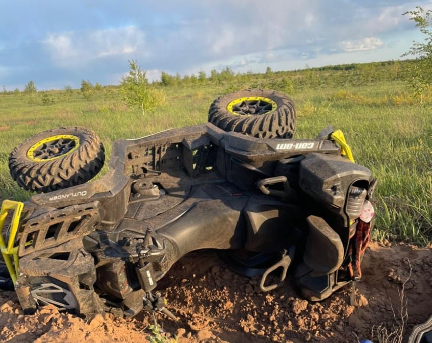 В лесополосе в Воронежской области погиб водитель перевернувшегося квадроцикла