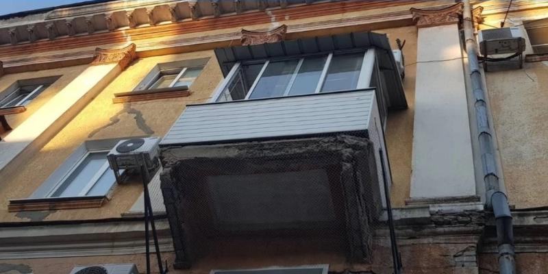 Опасные балконы в центре Воронежа суд обязал УК отремонтировать