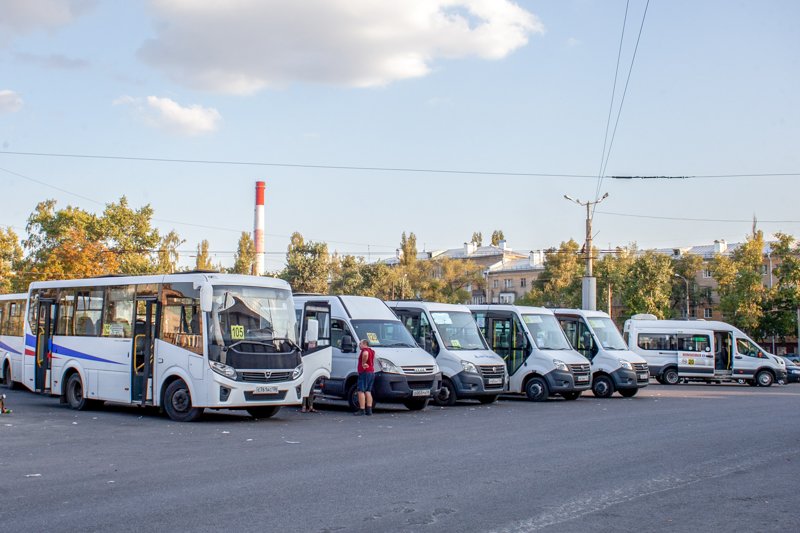 В Воронеже запланировали изменение схемы движения 10 пассажирских маршрутов