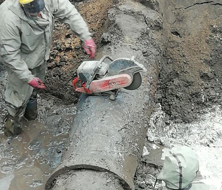 В Советском районе Воронежа ликвидировали аварию на водопроводных сетях