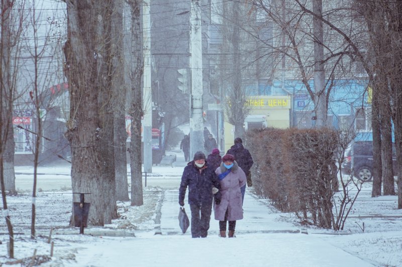Снегопады затянутся в Воронеже и области на неделю